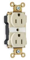 1PGG9 Straight Blade Receptacle, 15 A AC, 5-15R