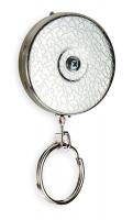1PGP6 Key Reel, 24 In Stainless Steel Chain