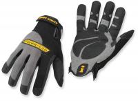 1PHB8 Mechanics Gloves, Black/Gray, 2XL, PR
