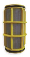 1PHP9 Filter Screen, Yellow, 5 In L, Dia 2 In