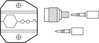 1PJE9 Replacement Die, For RG8/11, RG213, RG216