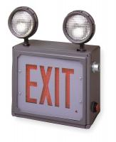1PJG1 Emergency Lighting/Exit Sign, 120/277V