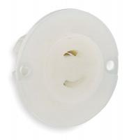 1PKG4 Locking Flanged Outlet, Midget, 15 A, ML1