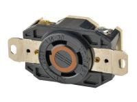 1PKK4 Locking Receptacle, Single, 30 A, L14-30R