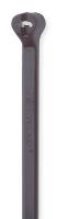 1PLP9 Cable Tie, Black, UV Resistant, PK 100