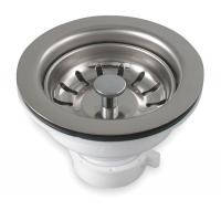 1PPF7 Sink Strainer, Pipe Dia 3 1/2 To 4 In