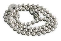 1PPH2 Stopper Chain, Nickel, PK 5