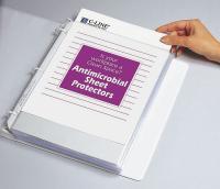 1PRR1 Sheet Protector, Antimicrobial, PK100