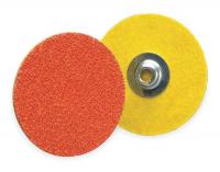 1PYG7 Locking Disc, CerAlO, 1-1/2in, 60Grit, PK100