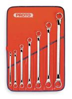 1Q260 Box Wrench Set, 3/8-1-1/8 in., 7 Pc