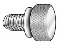 1RA83 Thumb Screw, Knurl, 10-32x1/2 L, Pk5