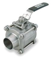 1RAX9 Sanitary Ball Valve, 316 SS