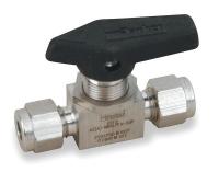 1RAY6 SS Ball Valve, Comp. x Comp., 1/8 In