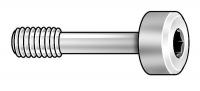 1RB58 Panel Screw, Knurl, 10-32x3/4 L, Pk 5