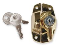 1RBL4 Keyed Alike Sash Lock, Bright Brass