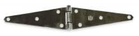 1RCP5 Strap Hinge, Heavy, Steel, 4 Hole Leaf
