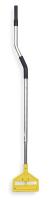 1RF45 Mop Handle, 54 to 66In., Aluminum, Gray