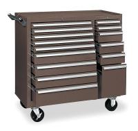 1RG26 Tool Cabinet Set, 15 Dr, 39 3/8 In
