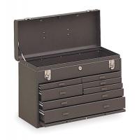 1RG33 Tool Chest, Machinist, 7 Dr, Brown, 20 1/8In