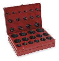 1RGY1 O-Ring  Assortment, Buna N, 385 Pcs, 30 Szs