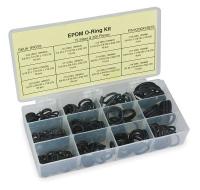 1RGY8 O Ring Assortment, EPDM, 200 Pcs, 12 Sizes