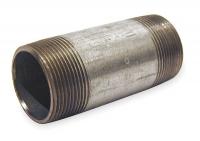 1RKN9 Pipe Nipple, Schedule 160, 1 1/2 x 6 In