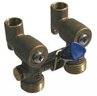 1RLT1 Washing Machine Valve, Dual, 1/2 In