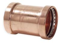 1RPH6 Coupling, PxP, 2 1/2 In, Copper, 200 PSI
