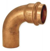 1RPK5 Elbow, 90 Degree, 3/4 In, Copper, 200 PSI