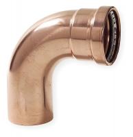 1RPL1 Elbow, 90 Degree, 2 1/2 In, Copper, 200 PSI