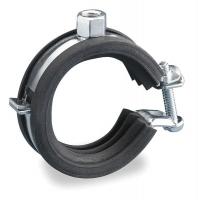 1RVC1 Cushioned Pipe Clamp, Pipe Size 1/2 In