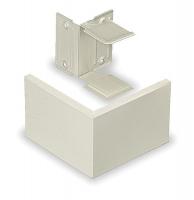 1RYL9 Raceway, External Corner Coupling, Ivory