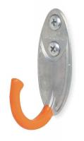 1TAA9 J Hook, Utility Storage, Steel, PK 2
