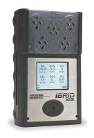1TAK9 Multi-Gas Detector, 2 Gas, -4 to 131F, LCD