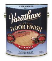 1TBN9 Floor Finish, Crystal Clear, Satin, 1 gal.