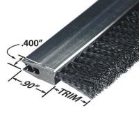 1TCC1 Stapled Set Strip Brush, PVC, Length 36 In