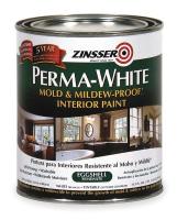 4HFE4 Latex Acry InteriorWhite, Eggshell, 1 qt