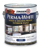 4HFD9 Latex Acryl InteriorWhiteSatin, 1gal