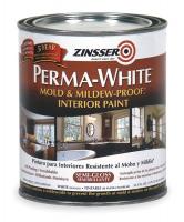 4HFE1 Latex Acryl InteriorWhiteSemiGlos, 1 qt