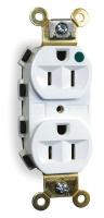 1TGA3 Snap Connect Receptacle, 15A, White