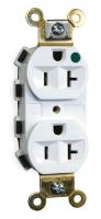 1TGB2 Snap Connect Receptacle, 20A, White