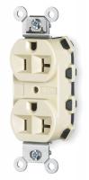 1TGC6 Snap Connect Receptacle, 20A, Ivory