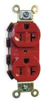 1TGC8 Snap Connect Receptacle, 20A, Red