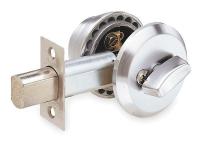 1THJ8 Single Cylinder, Medium Duty, Satin Chrome