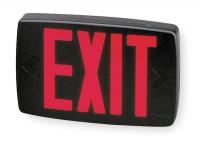 1THX8 Exit Sign with Battery Back Up, 0.71W, Red