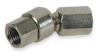 1TJH5 Swivel Connector, 1/4 FNPT to 1/4 FNPT