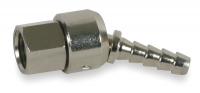 1TJJ3 Swivel Connector, 1/4 Barb to 1/4 FNPT