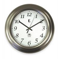 1TKA5 Quartz Clock, Round, 14 1/2 x 14 1/2 In