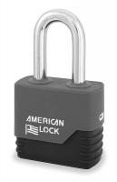 4EZF4 Keyed Padlock, H 2 In, Boron Alloy, KA