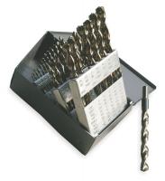 1TPE1 Jobber Drill Set, 3/8 Shank, 29 PC, HSS